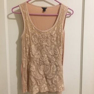 Rose Sleeveless Top